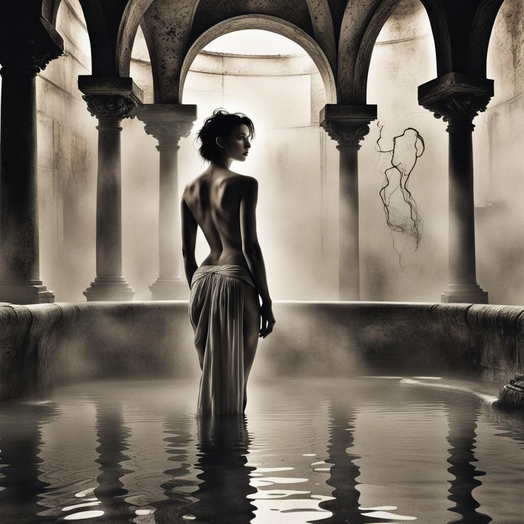 In the Roman Bath