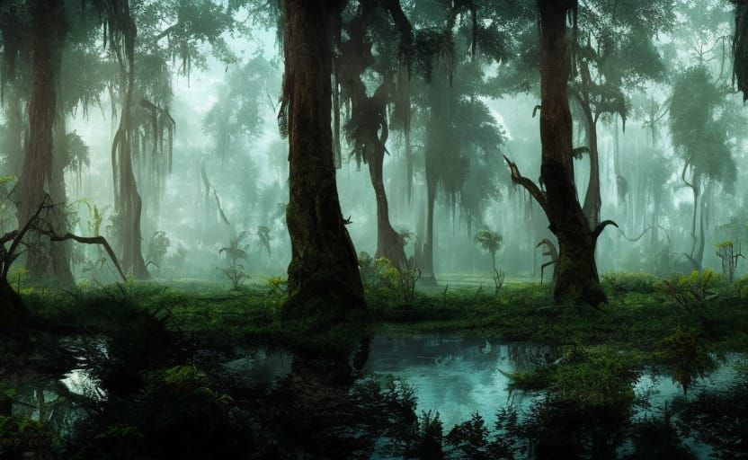 Emerald wilderness...