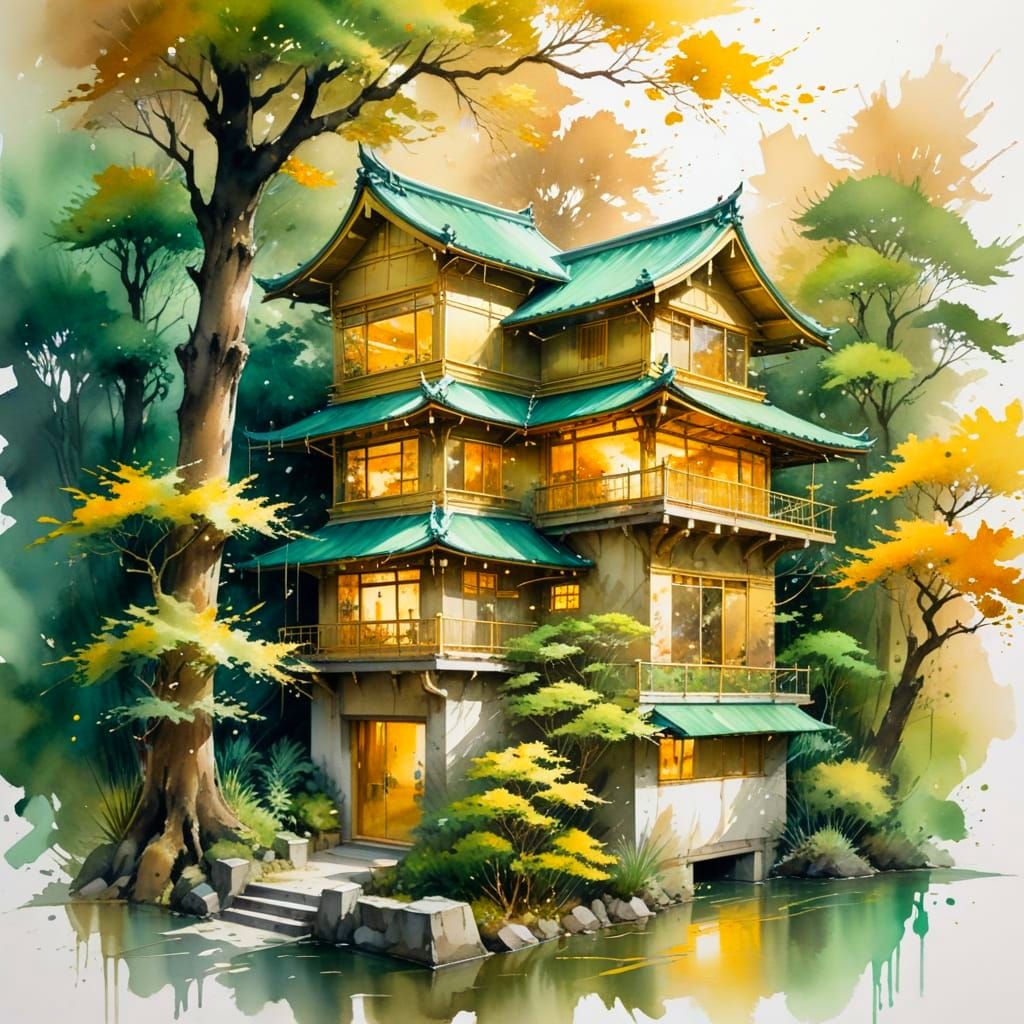 בית יפני גבוה