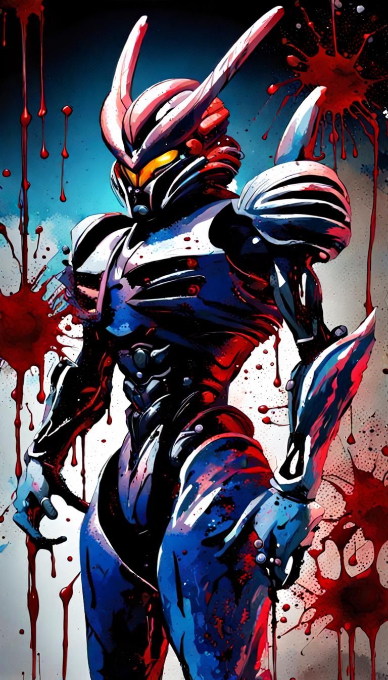 Dark Guyver, Guyver Anime, Guyver Splash Art, Guyver the Bio...