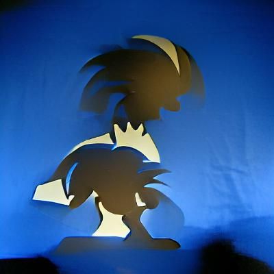 Premium AI Image  Shadow the Hedgehog sonic