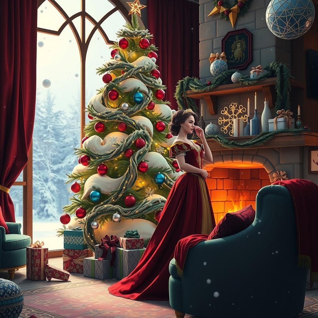 Christmas with Snow 01