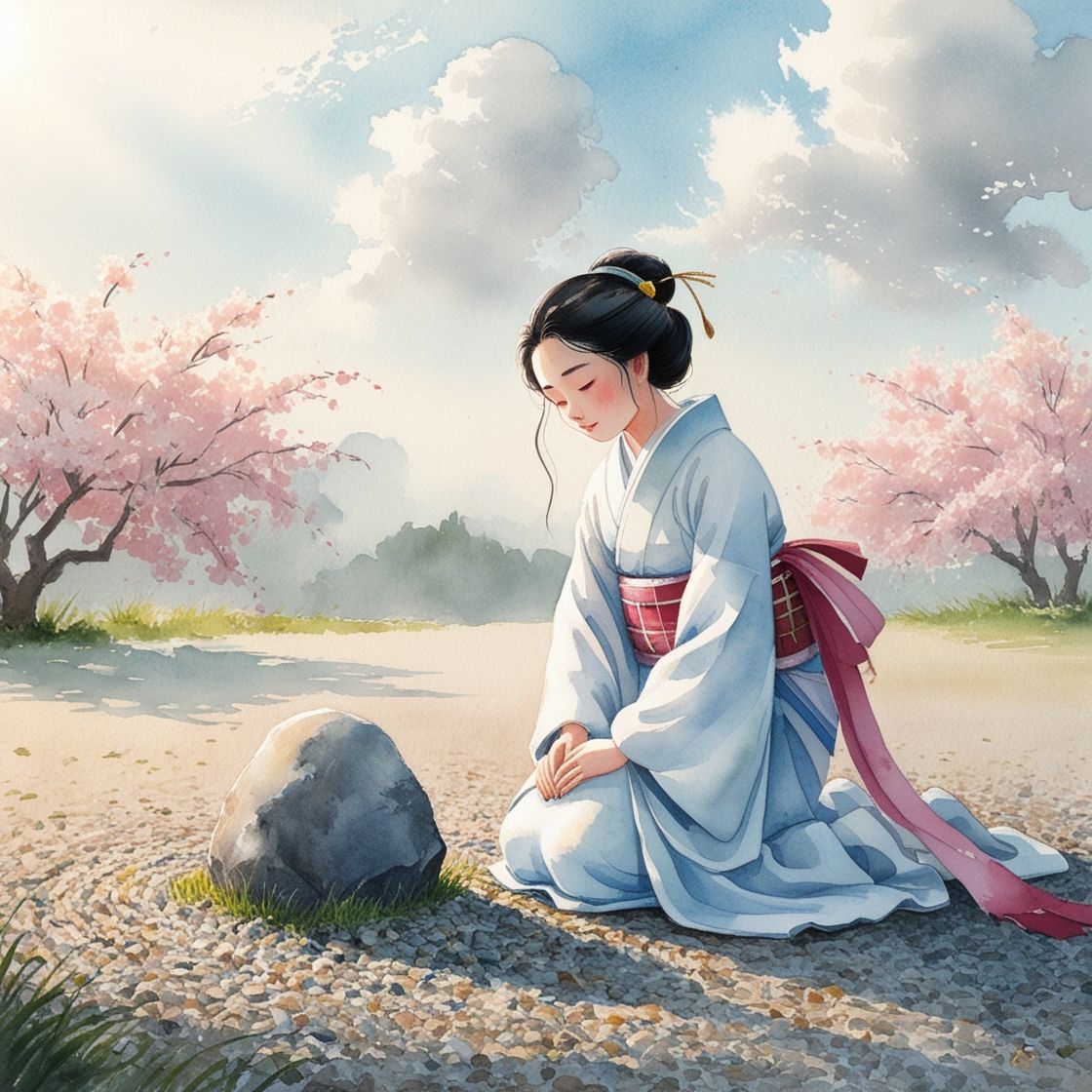 "Behold the growth of the rock. Your wisdom grows with it".