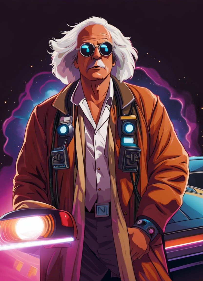 MARTY. WE HAVE TO GO BACK! - AI Generated Artwork - NightCafe Creator