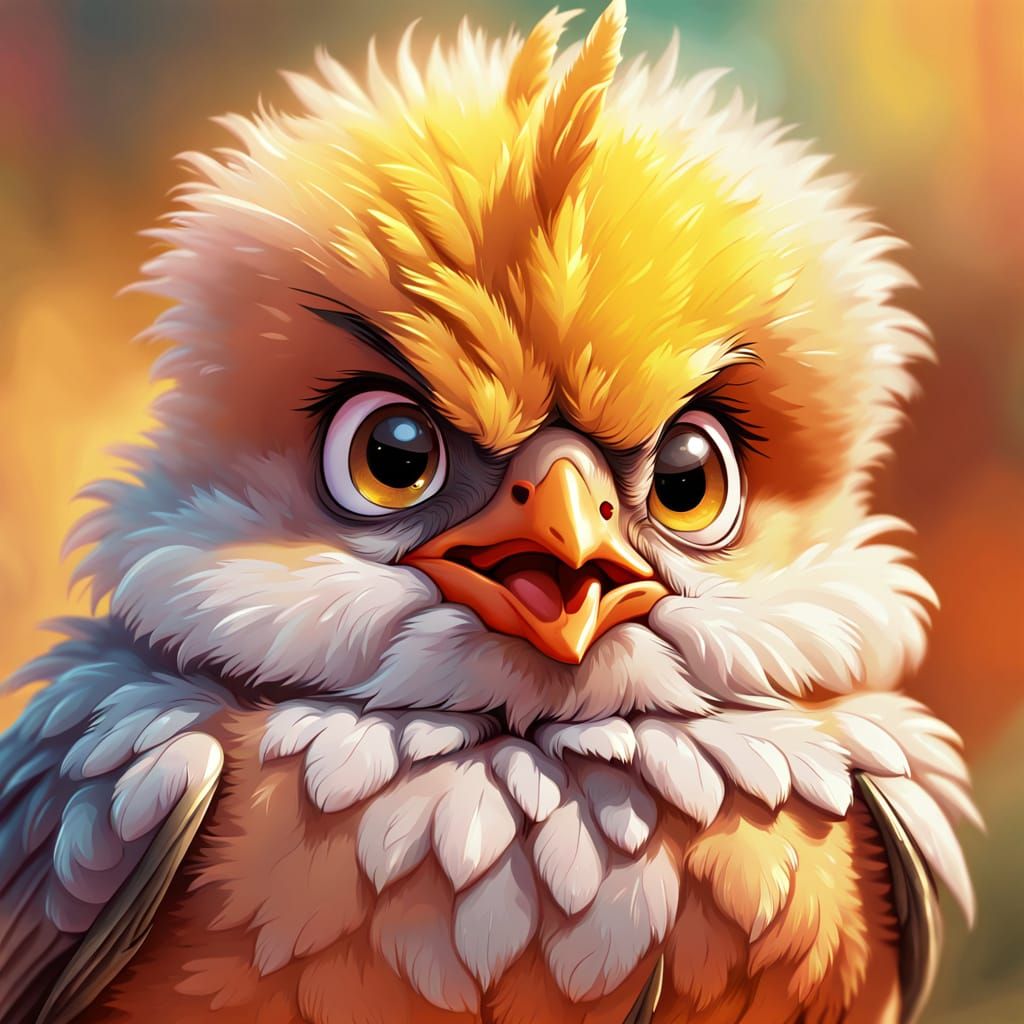 Grumpy Chick 4