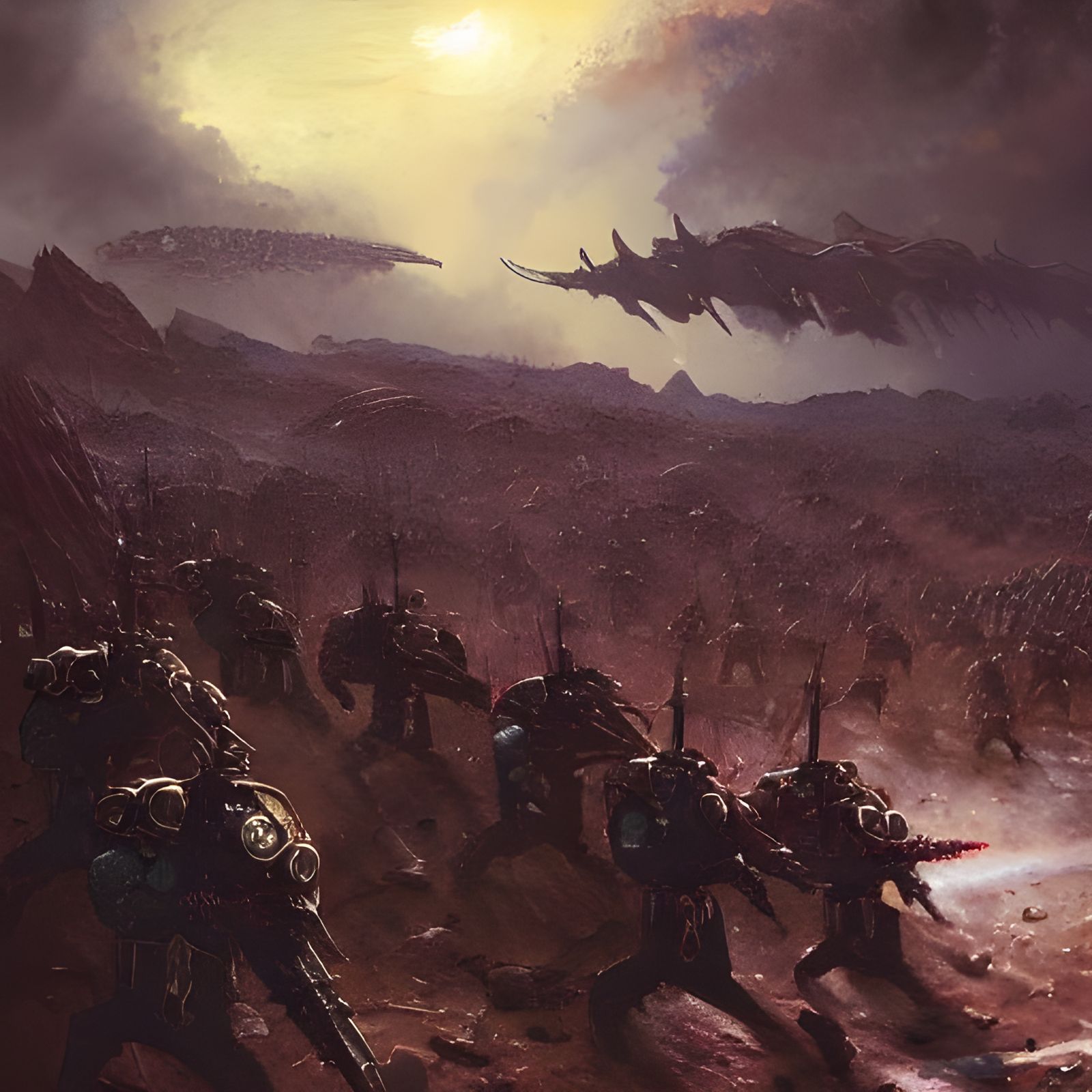 warhammer death korps of krieg defending against the tyranid...