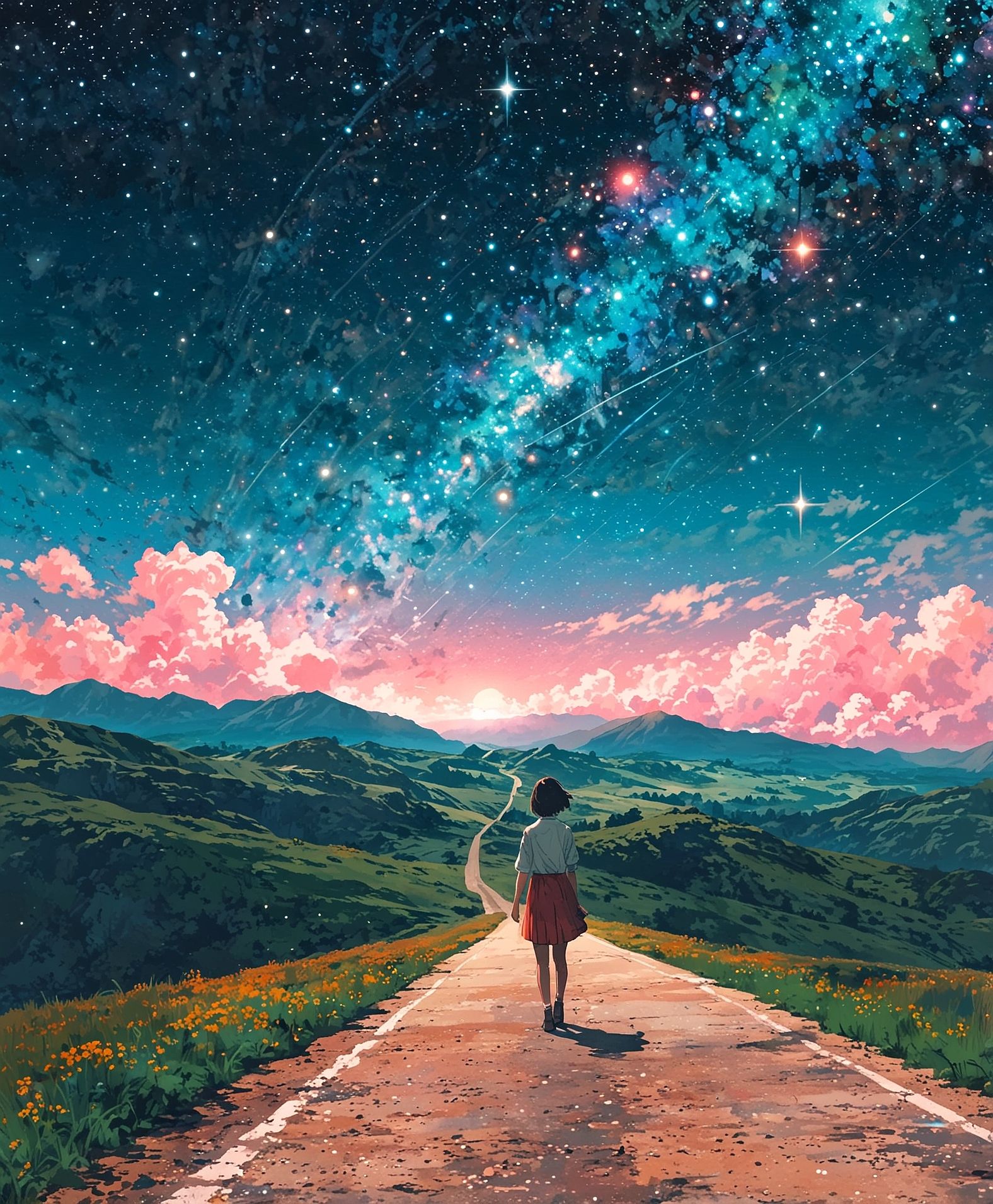 where the road meets the cosmos 🌌