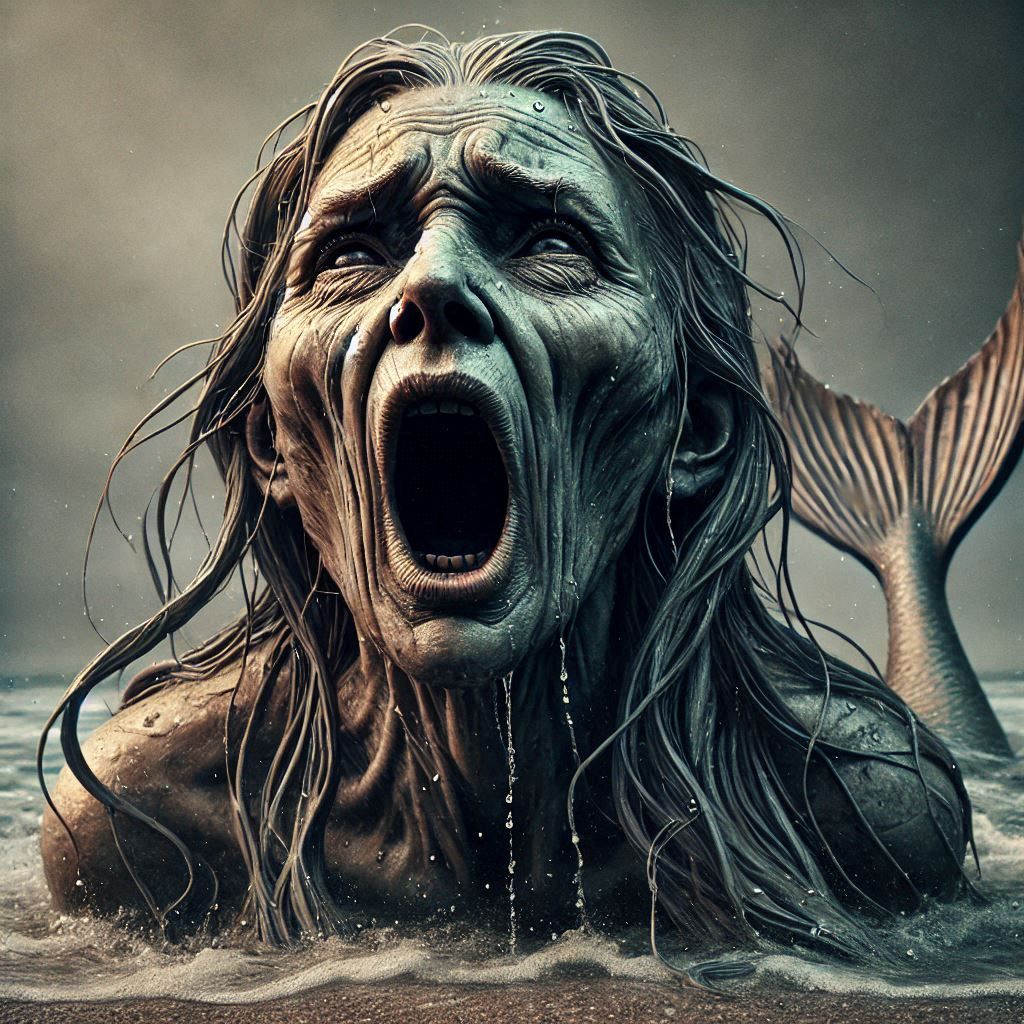 even mermaids get old and go through drama - 8