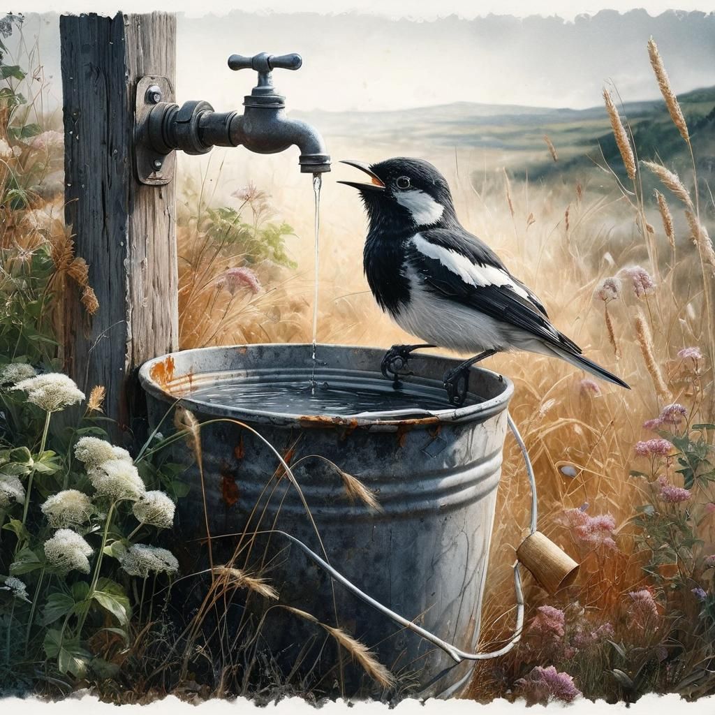 Pause to Hydrate  by @SMARTDOG