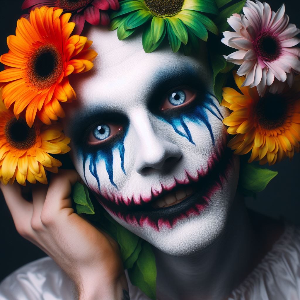 Flower face
