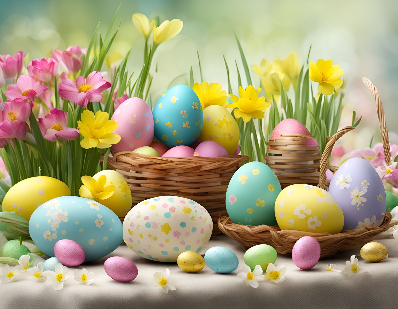Easter eggs