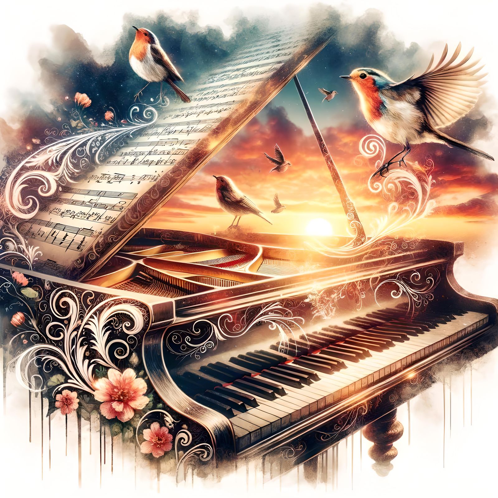 Music and nature in harmony  by @Lovealotyl 