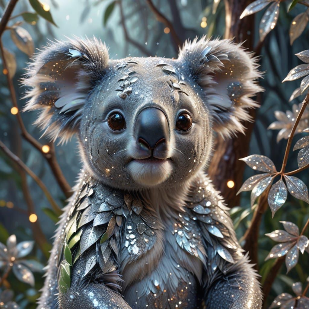 קואלה נוצצת בפרוותה