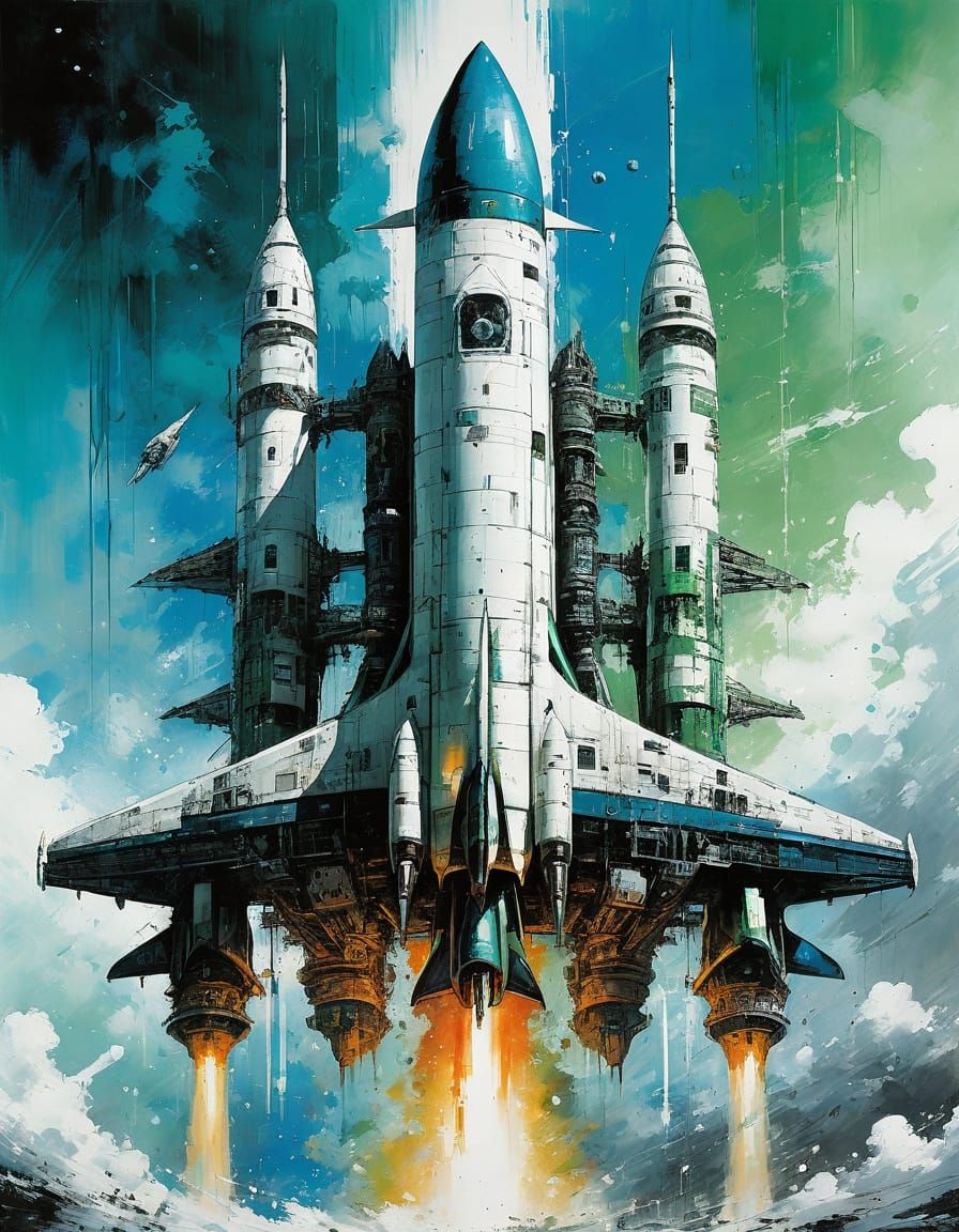 Liftoff   by @Queen_Asha