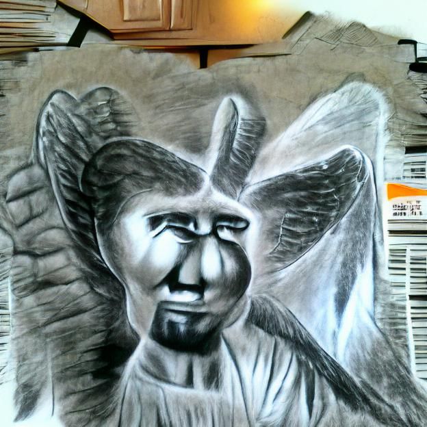 Biblically correct angel, but it has politically incorrect f...