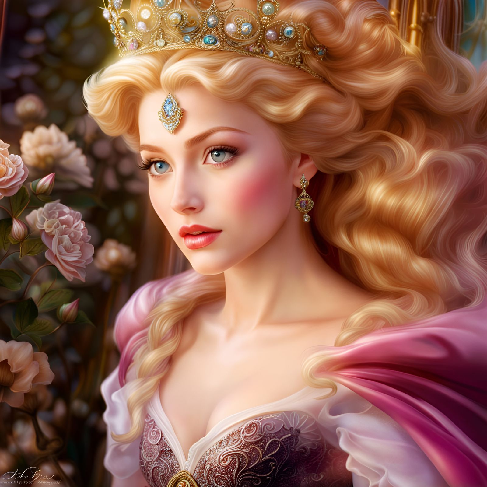 Princess Aurora 1 - AI Generated Artwork - NightCafe Creator