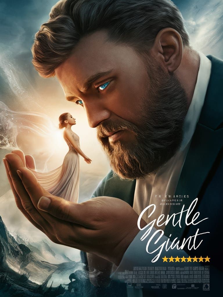 Movie Poster: Gentle Giant - AI Generated Artwork - NightCafe Creator