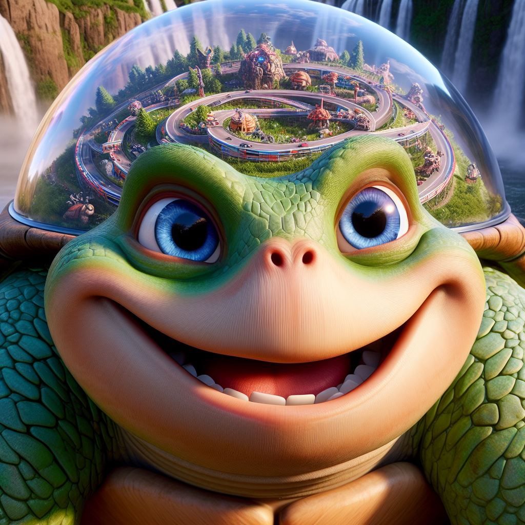 Turtle Shell Race Track