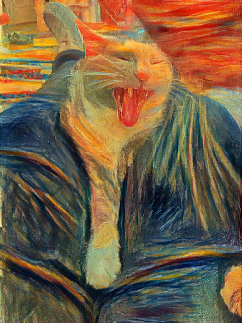 The Yowl by Munch