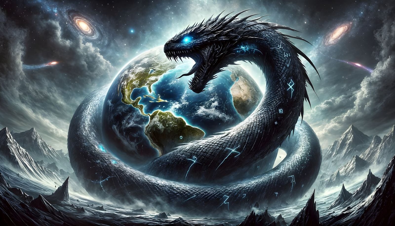 Jörmungandr - World Serpent in Norse Mythology