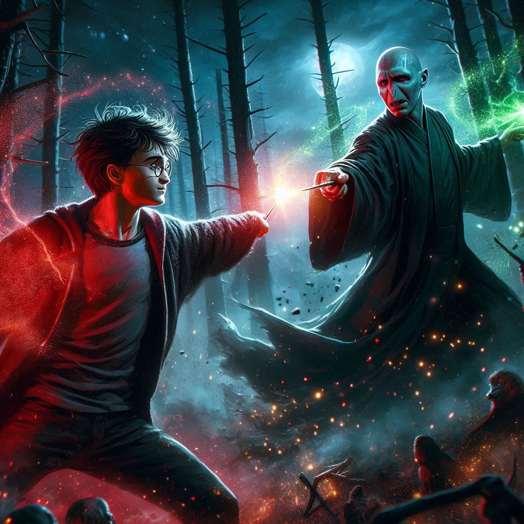 Harry Duels Voldemort