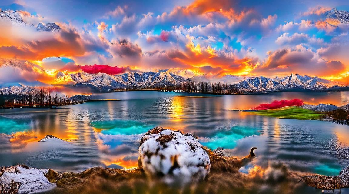 Lakescape (Artistic)