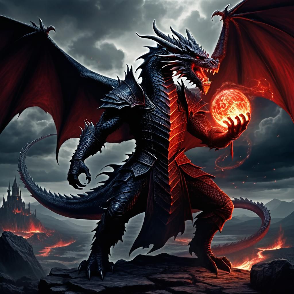 Slayers spell: dragon sla_ve  by @Mrbubu