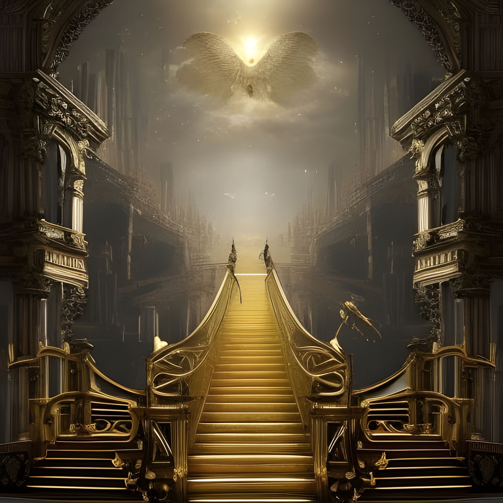 To heaven