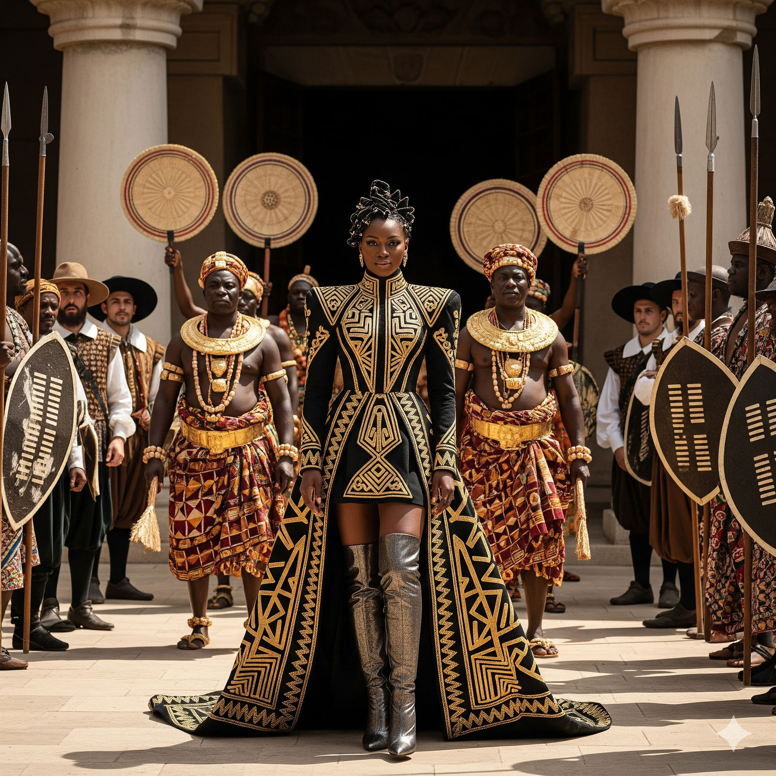 Ceremony of Power and Prestige — 1480s, Gold Coast Akan chie...