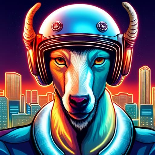 Goat #007 - AI Generated Artwork - NightCafe Creator