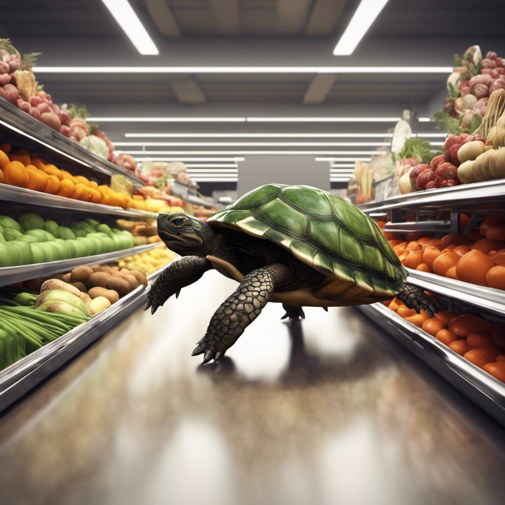 A Turtle Goes Shopping