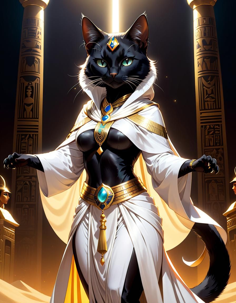 Bastet - AI Generated Artwork - NightCafe Creator