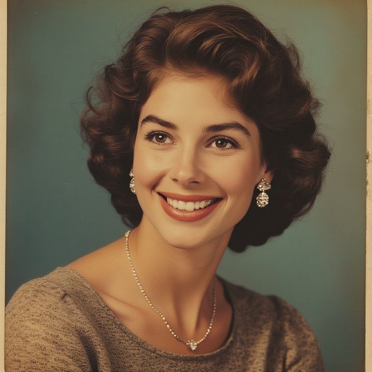 Vintage Female Portrait