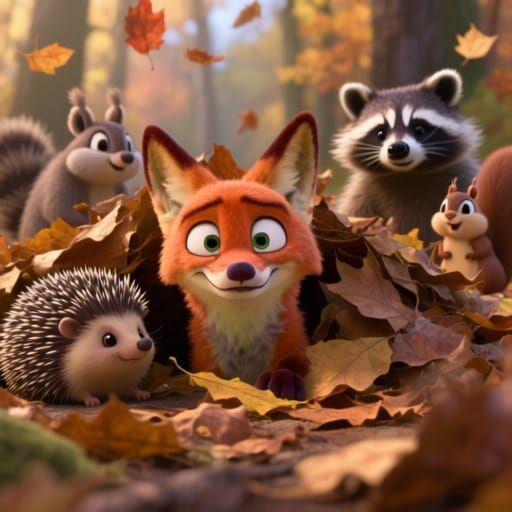 Fox Cub Hide and Seek