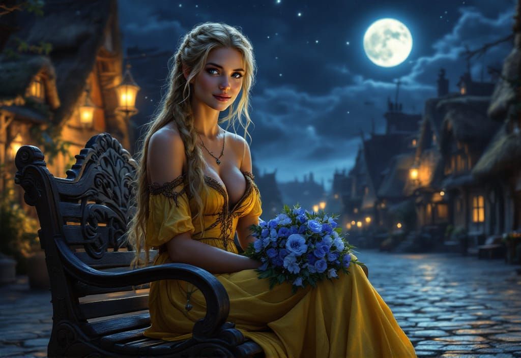 Lofn, The Norse Goddess of Forbidden Love  by @JSCA