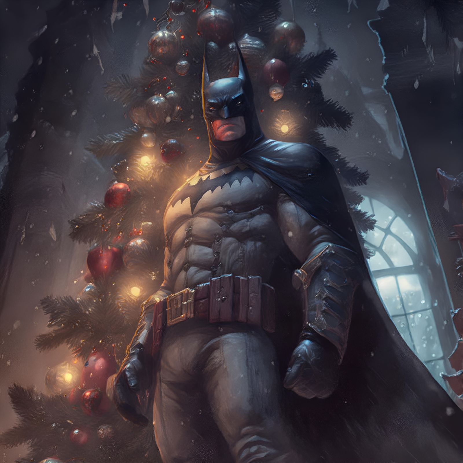 Midjourney Christmas Throwback Post: Silent Knight, Holy Knight