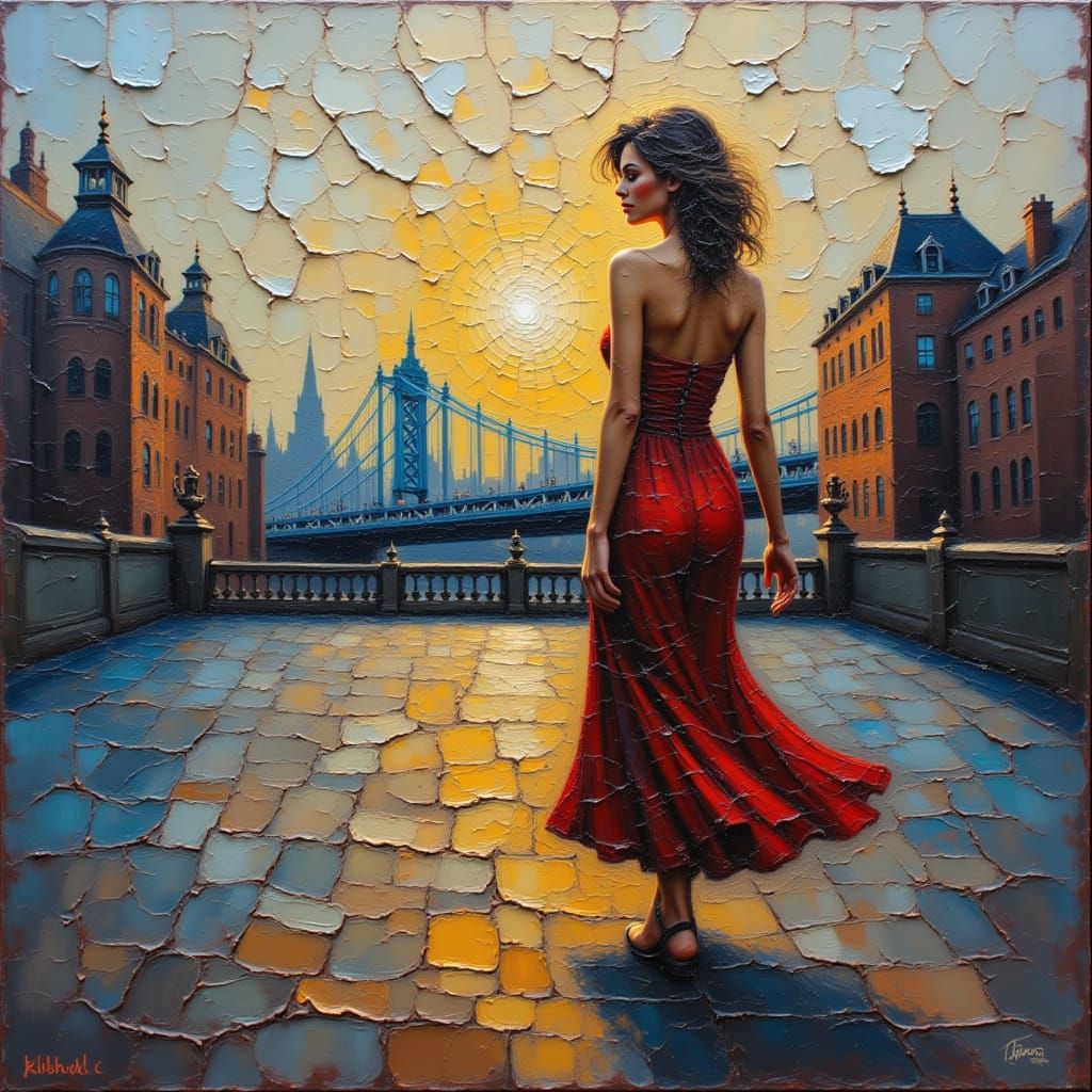 <lora:Cracked effect:1.0>