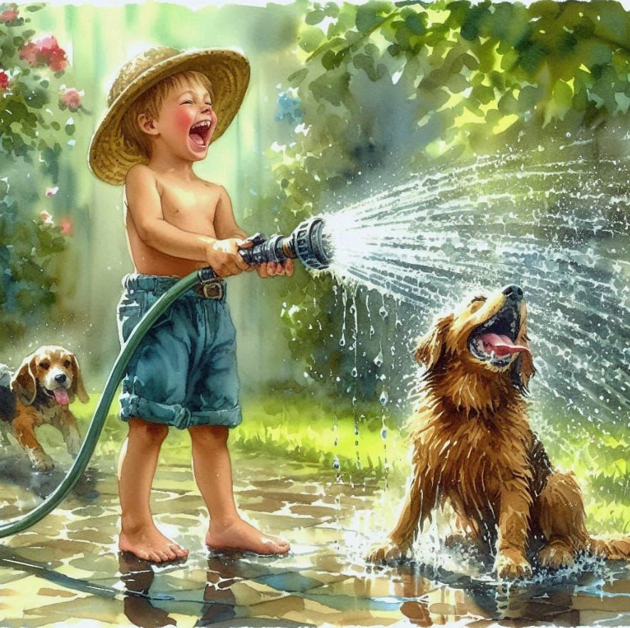 The joy of summer  by @Oreva