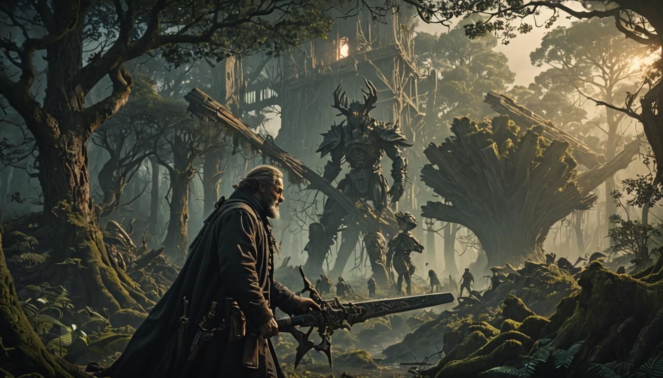 in a dark wood they meet