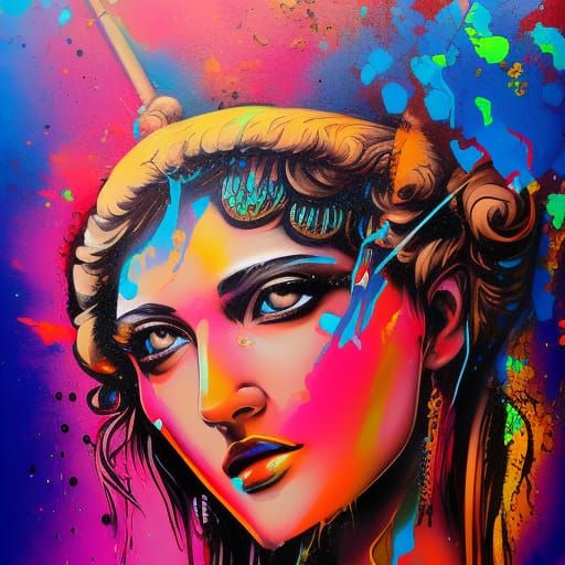 Hellenistic women goddess - AI Generated Artwork - NightCafe Creator