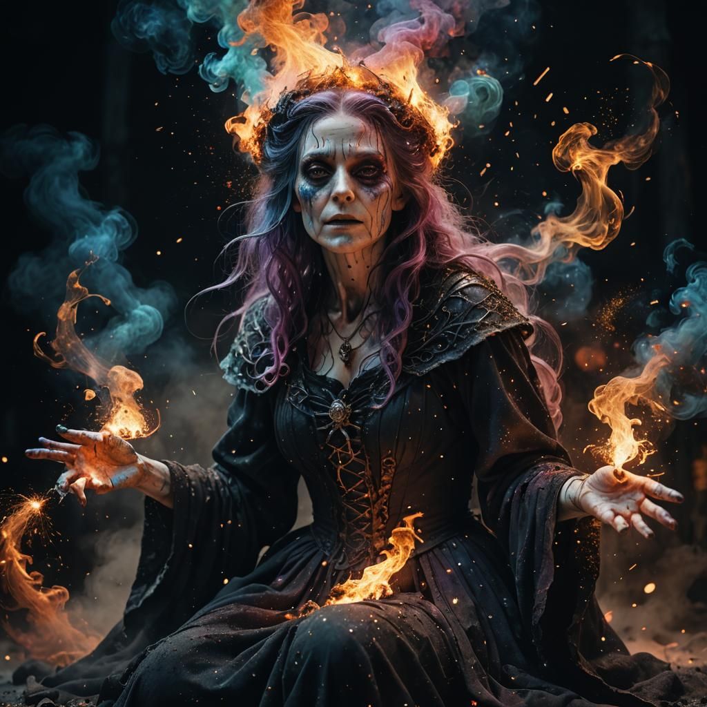 The Witch - AI Generated Artwork - NightCafe Creator