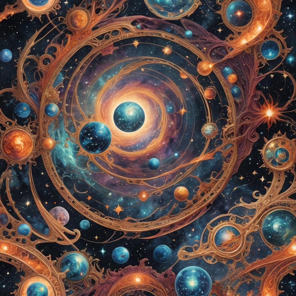 Cosmos - AI Generated Artwork - NightCafe Creator