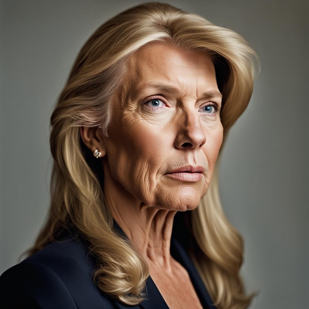 Donald Trump en femme