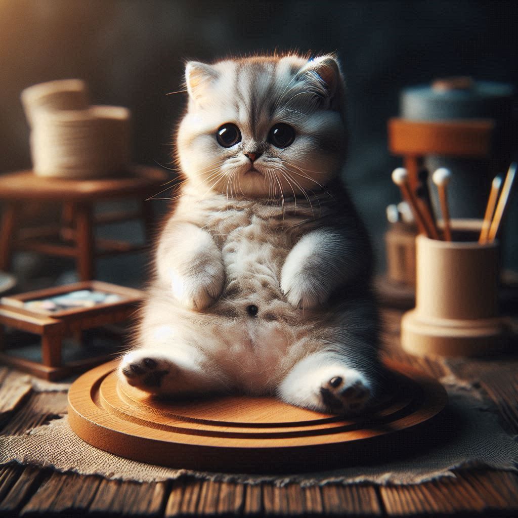 Fat kitten
