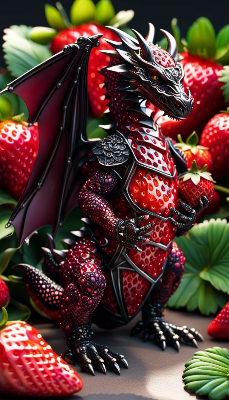 Come to me my strawberry friends and you shall be protected.