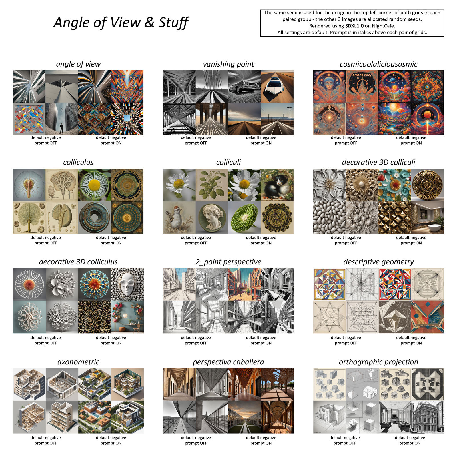 Angle of View & Stuff