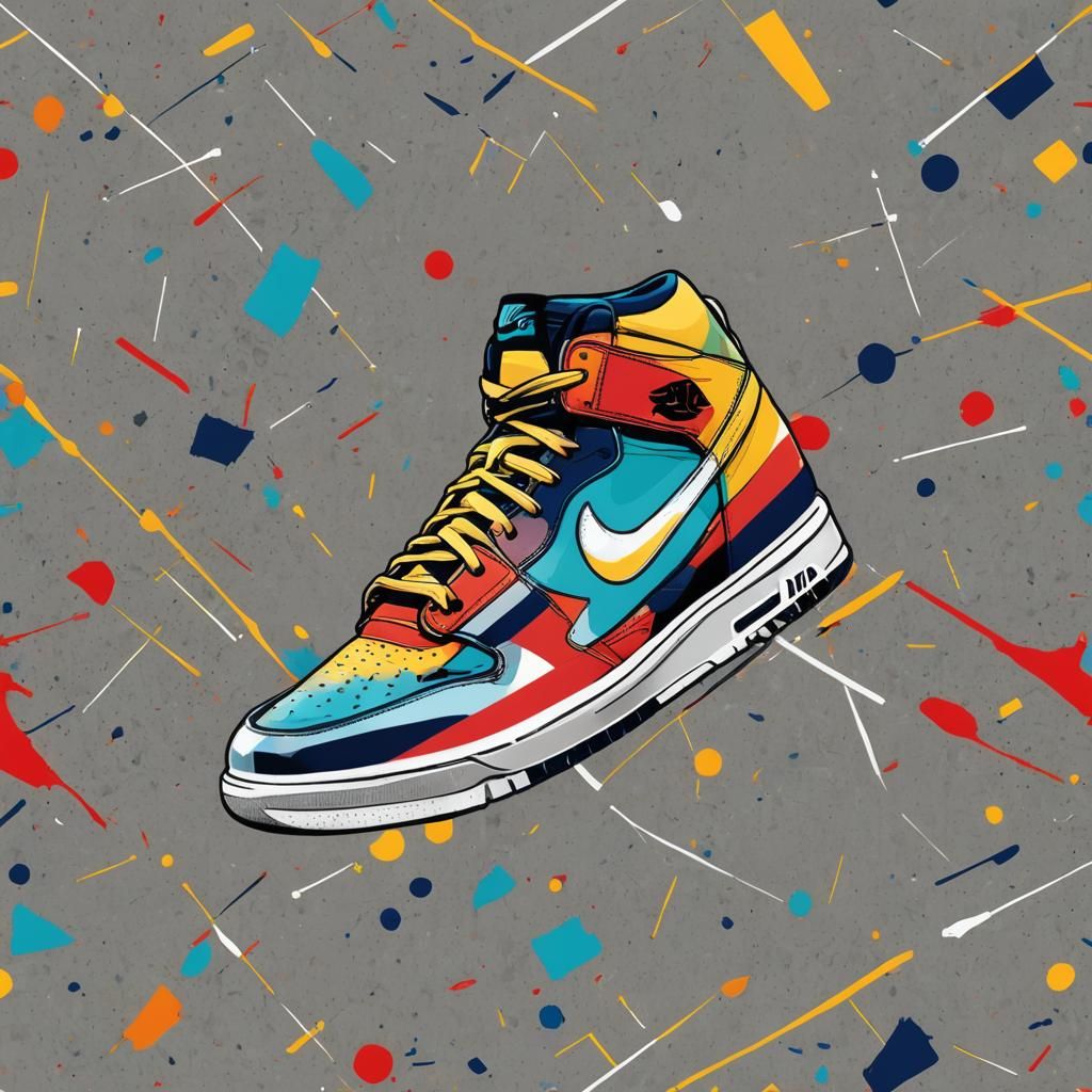 Nike high top shoes