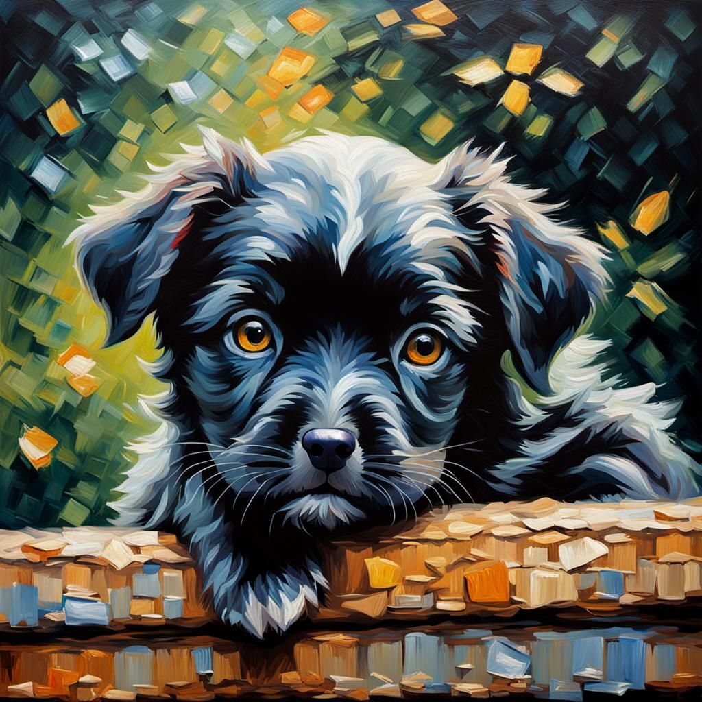 ADORABLE PUPPY - AI Generated Artwork - NightCafe Creator