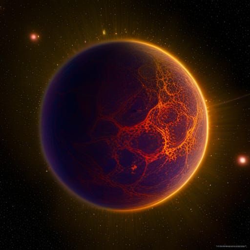 The Ninth Planet - AI Generated Artwork - NightCafe Creator