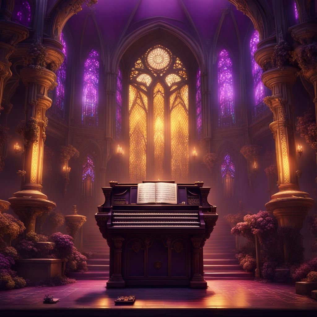 Organ Jam AI Generated Artwork NightCafe Creator